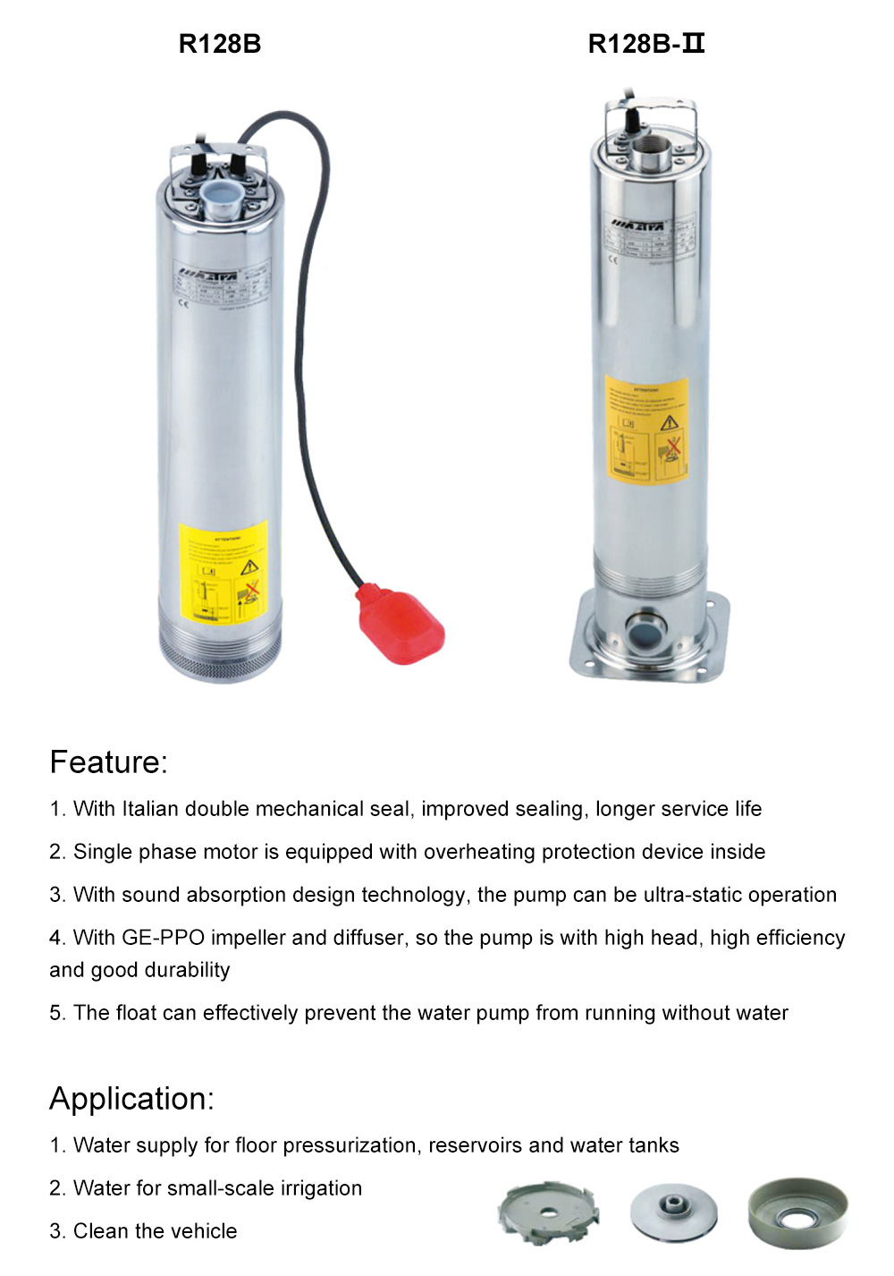 Commutateur de pompe de surpression pro