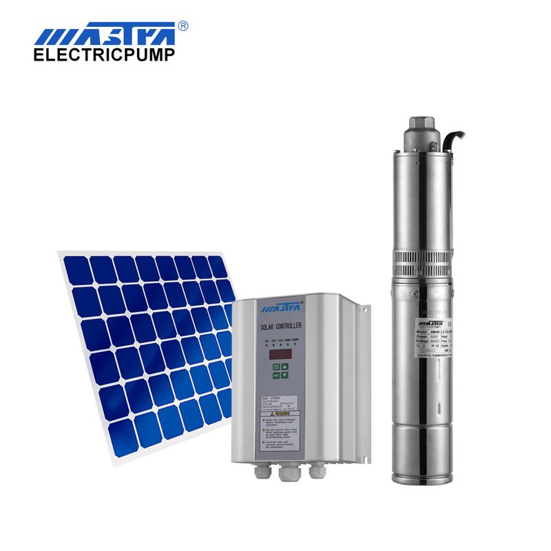 Pompe à moteur domestique du système de pompe à eau solaire DC