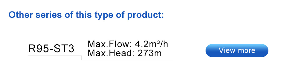 pompe submersible pour puits