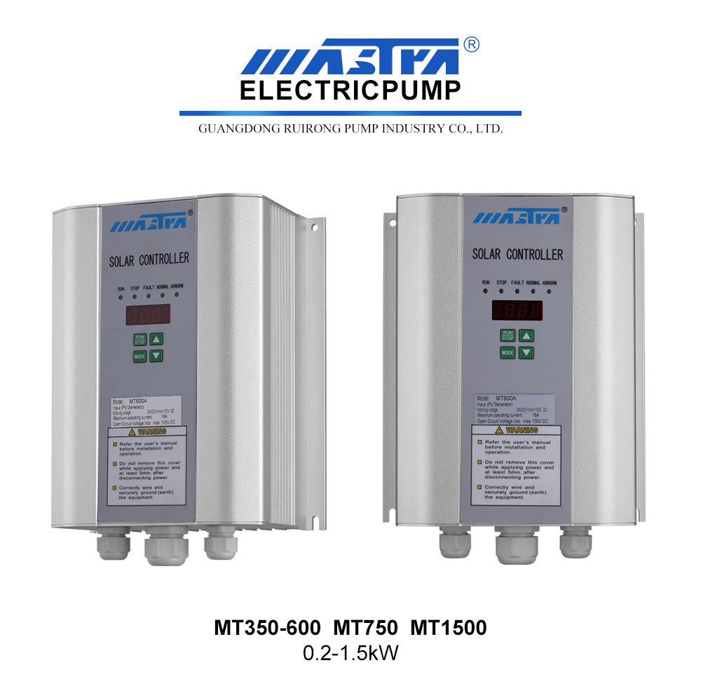 Contr&ocirc;le de la pompe &agrave; courant continu