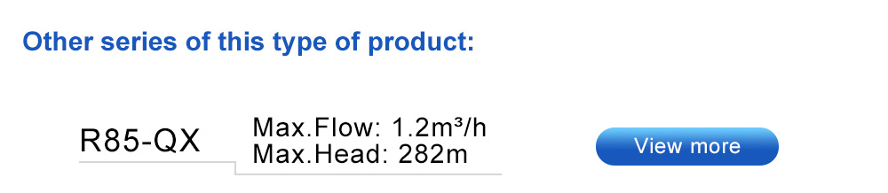 moteur de pompe submersible